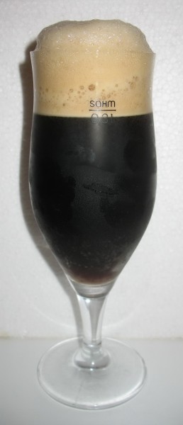 Mönchshof Schwarzbier glass