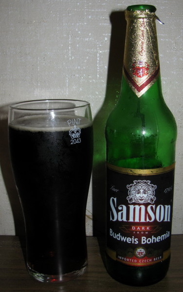 Samson Budweiser Bier Černý
